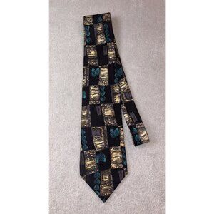 BUGATTI Men’s‎ 100% Silk Necktie Made in Italy Tie